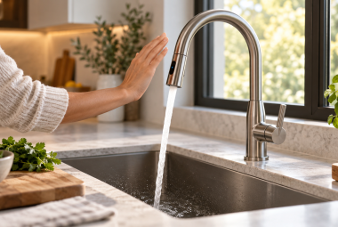 touchless kitchen faucets