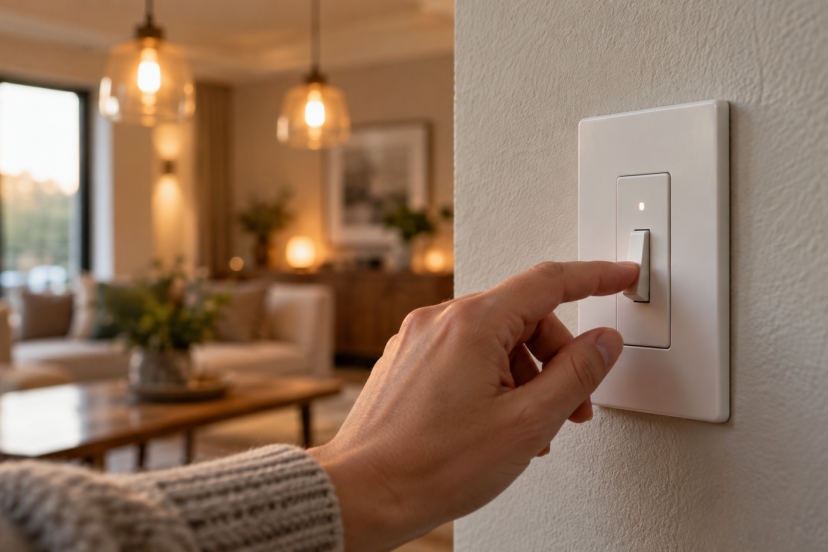 smart light switch toggles