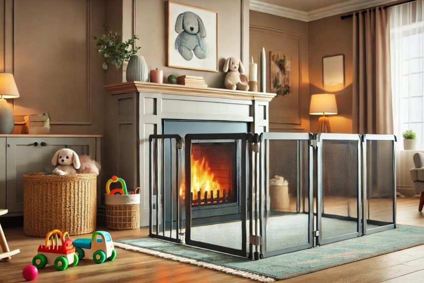 child proof fireplace