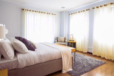 bedroom window treatments