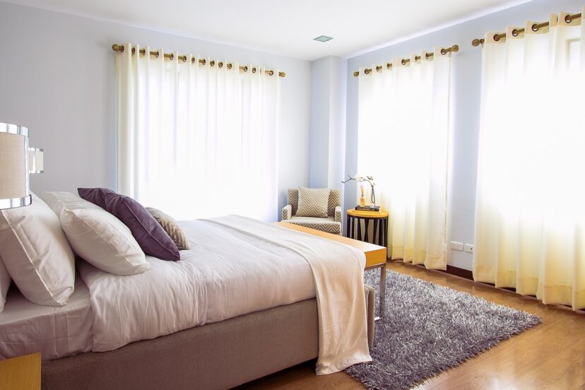 bedroom window treatments