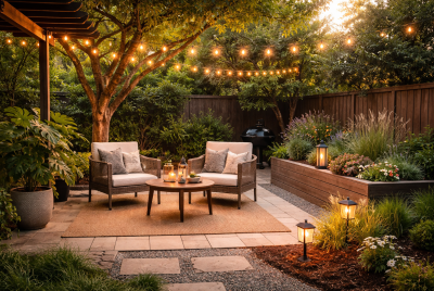 backyard transformation