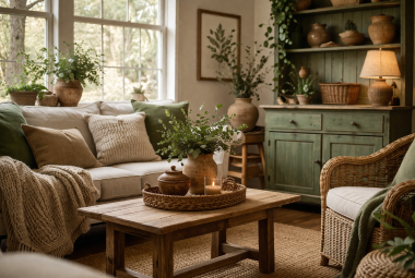 Earthy Cottage Home Decor
