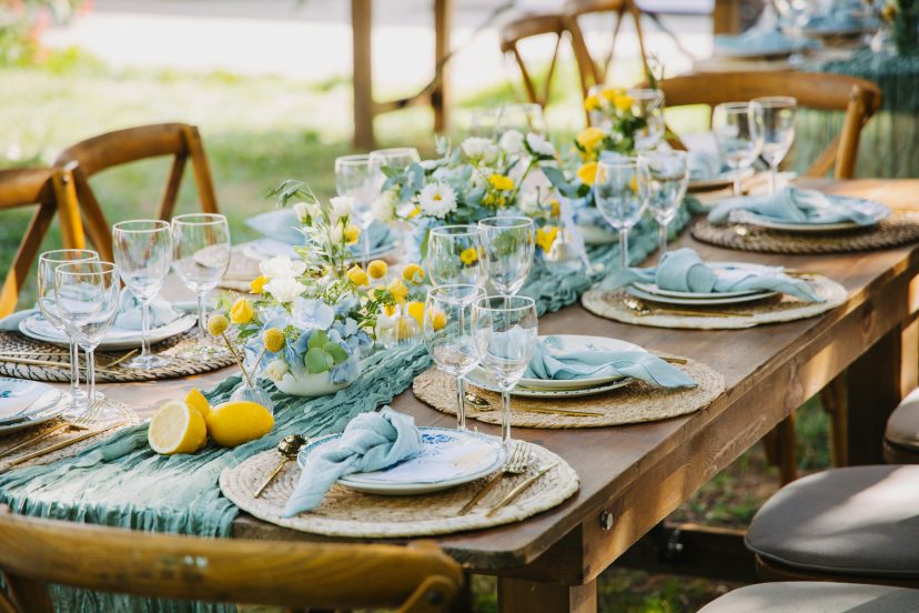 Fun Natural Table Settings