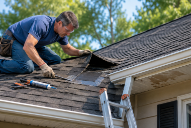 how to fix a leaking roof