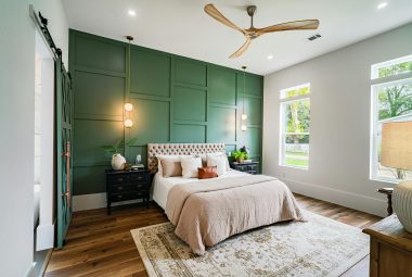 bedroom accent wall ideas