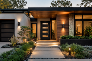 modern front door