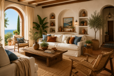 Mediterranean Living Room