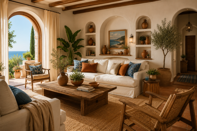 Mediterranean Living Room